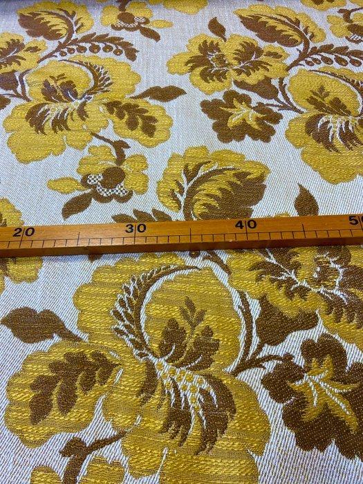 Prestigieus gobelinjacquardweefsel van 60 draden, bloemig, Antiquités & Art, Tapis & Textile