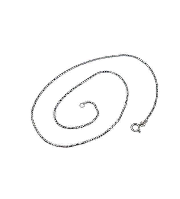 Halsketting - 18 karaat Witgoud, Handtassen en Accessoires, Kettingen