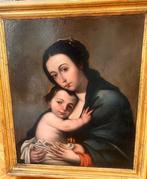 Jusepe de Ribera (1591-1652), Suiveur de - Madonna with, Antiek en Kunst