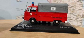 Minichamps 1:43 - Model bestelwagen - VW T2 - Pritsche