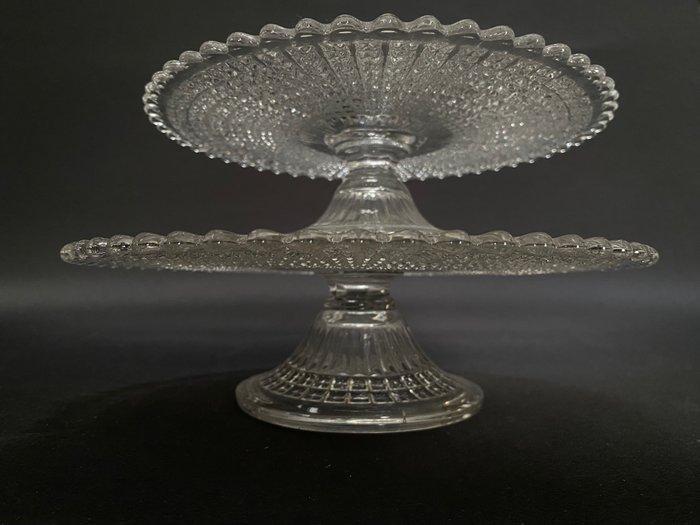 Val Saint Lambert - René Delvenne, Charles Graffart -, Antiek en Kunst, Antiek | Meubels | Tafels