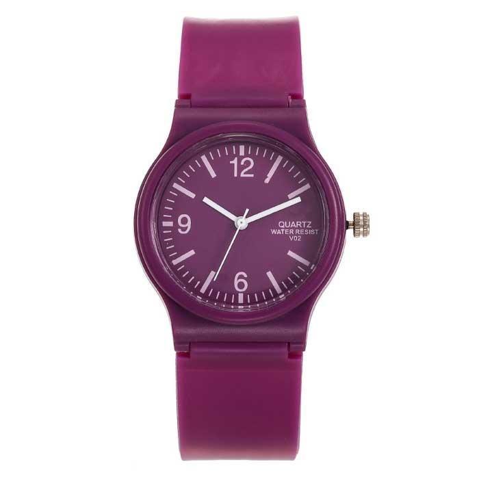 Candy Jelly Horloge Dames - Waterdicht Siliconen Kwarts, Handtassen en Accessoires, Smartwatches, Nieuw, Verzenden