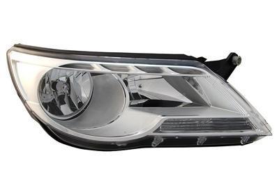 Volkswagen Tiguan 2007-2011 Koplamp Rechts (Koplampen), Auto-onderdelen, Verlichting, Nieuw, Volkswagen, Verzenden
