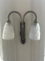 Lampe murale - Verre, Métal, Antiquités & Art