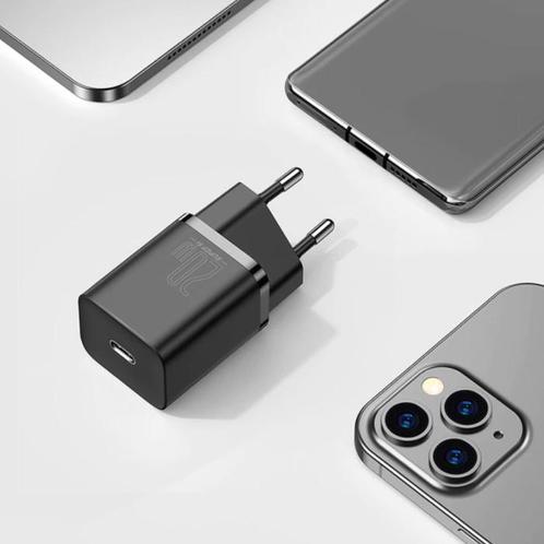 Super Si 20W PD USB-C Oplader - Power Delivery USB Fast, Telecommunicatie, Mobiele telefoons | Batterijen en Accu's, Nieuw, Verzenden