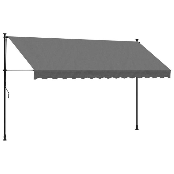 Luifel Antraciet | OP = OP | Tuin Deal!, Tuin en Terras, Zonneschermen, 250 cm tot 450 cm, Nieuw, Overige typen, 150 tot 300 cm