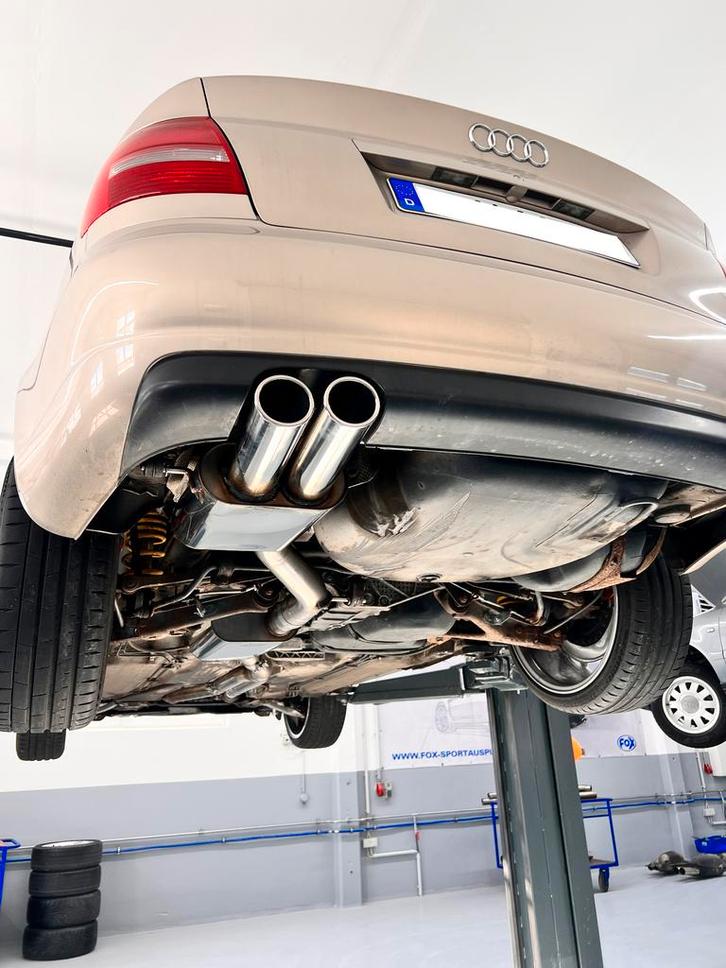 FOX Audi S4 B5 einddemper - 2x88x74 type 32 zijdelings versc, Autos : Pièces & Accessoires, Systèmes d'échappement, Envoi