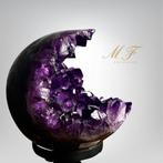 8,7KG - Exceptionnel sphère en Améthyste pacman AAAA Sphère, Verzamelen