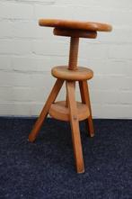 Kruk - piano kruk - Hout - driepoot grenen