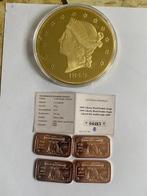 Verenigde Staten. Medal lingots / Medaille (Zonder
