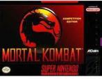 Mortal Kombat - German (Losse Cartridge) (SNES Games), Ophalen of Verzenden, Zo goed als nieuw