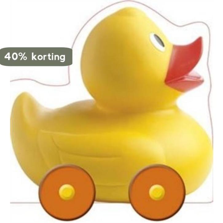 Boekjes op wielen -  Eendje kwak kwak 9789089411341, Boeken, Prentenboeken en Plaatjesalbums, Gelezen, Verzenden