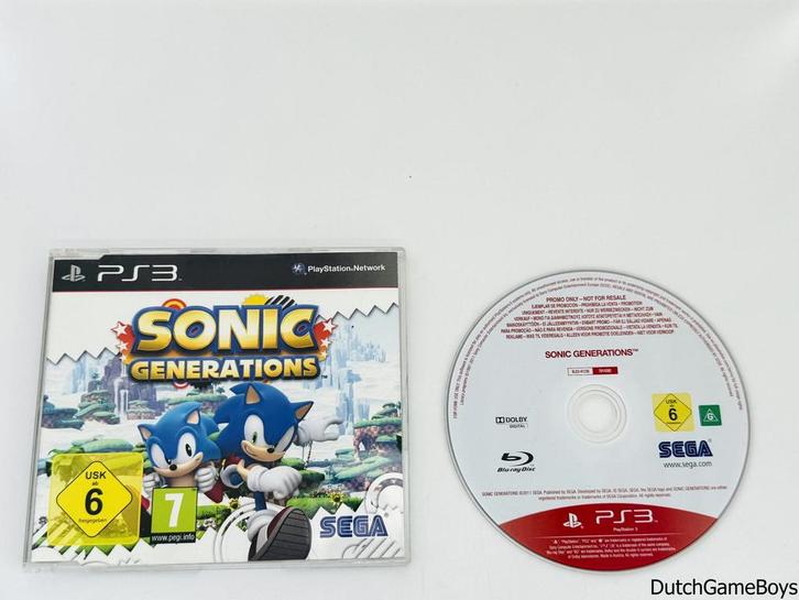 Playstation 3 / PS3 - Sonic Generations - Promo, Games en Spelcomputers, Games | Sony PlayStation 3, Gebruikt, Verzenden