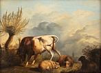 Jacob van Strij (1756-1815), Attributed to - Scena pastorale, Antiquités & Art