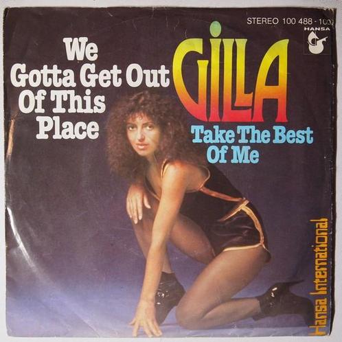 Gilla  - We gotta get out of this place - Single, CD & DVD, Vinyles Singles, Single, Pop