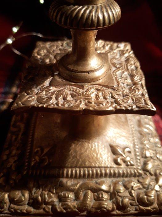 Kaarsenhouder (2) - Brons, Antiek en Kunst, Antiek | Meubels | Tafels