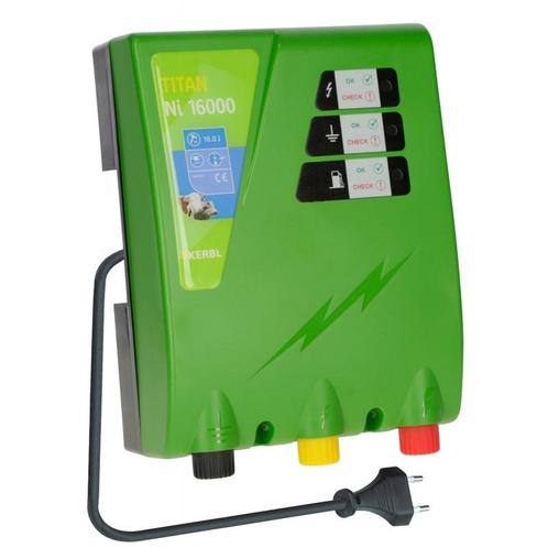 Titan ni 16000 schrikdraadapparaat - geschikt voor 230v, Dieren en Toebehoren, Stalling en Weidegang