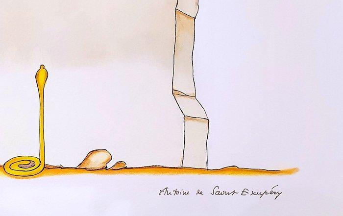 Antoine de Saint-Exupéry (1900-1944), after - Le Petit, Antiek en Kunst, Antiek | Overige Antiek