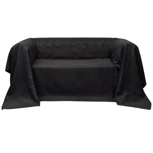 vidaXL Bankhoes 210x280 cm microsuède antraciet, Tuin en Terras, Tuinmeubel-accessoires, Nieuw, Verzenden