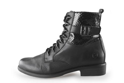 Remonte Veterboots in maat 39 Zwart | 5% extra korting, Kleding | Dames, Schoenen, Zwart, Zo goed als nieuw, Overige typen, Verzenden