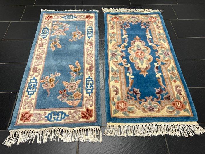 China Aubusson set - Tapijt - 140 cm - 67 cm, Huis en Inrichting, Stoffering | Tapijten en Vloerkleden