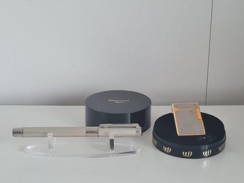 Waterman - Rare briquet et un stylo à plume modèle, Verzamelen, Rookartikelen, Aanstekers en Luciferdoosjes