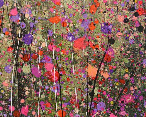 Violeta Endo - Be a Wildflower. XXL, Antiek en Kunst, Kunst | Schilderijen | Modern