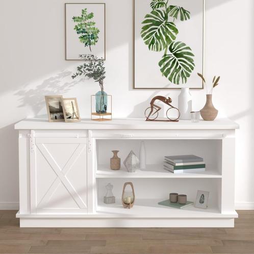 vidaXL Ophangset voor minischuifdeur 183 cm koolstofstaal, Doe-het-zelf en Bouw, Overige Doe-Het-Zelf en Bouw, Nieuw, Verzenden