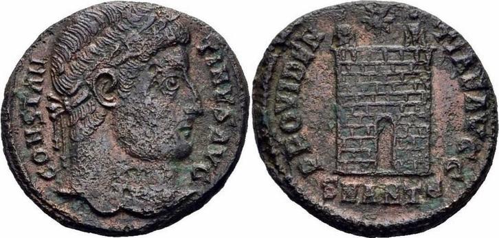 325-326 Roemisches Kaiserreich Constantinus I Follis Anti..., Postzegels en Munten, Munten en Bankbiljetten | Verzamelingen, Verzenden