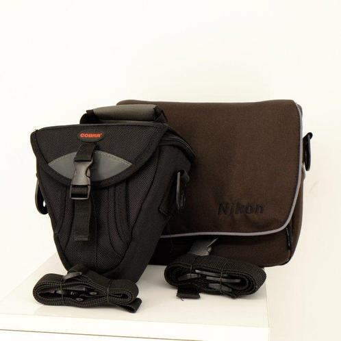 Nikon tas (zwart) en Cobra snuittas (zwart)(7310) Housse, Audio, Tv en Foto, Fotocamera's Analoog