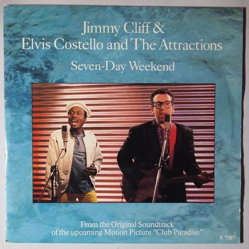 Jimmy Cliff and Elvis Costello and The Attractions -..., Cd's en Dvd's, Vinyl Singles, Single, Gebruikt, 7 inch, Pop
