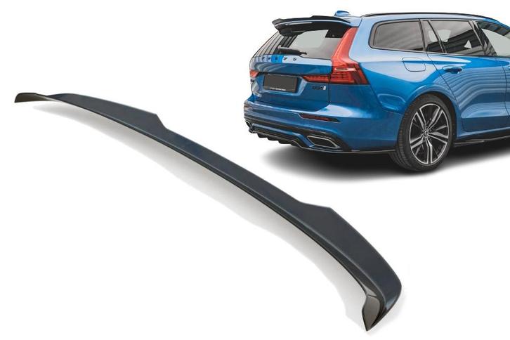 Achterspoiler Add-on | Volvo | V60 2018+ | glanzend zwart, Auto-onderdelen, Carrosserie, Nieuw, Volvo, Verzenden