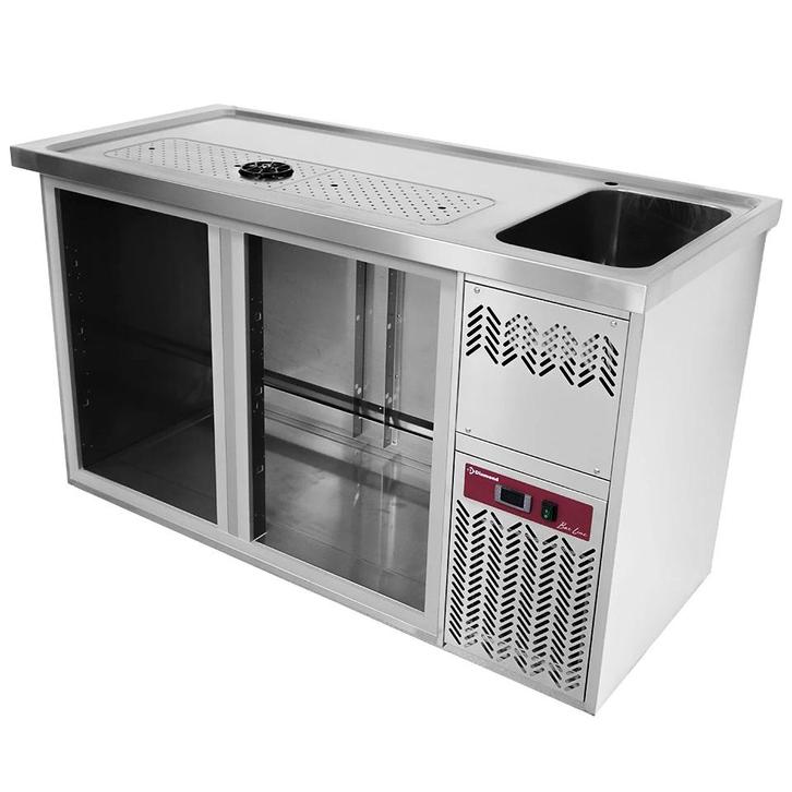 Modulair Barstation | BAR LINE | 370L  | RVS | 2, Zakelijke goederen, Horeca | Keukenapparatuur, Nieuw in verpakking, Verzenden