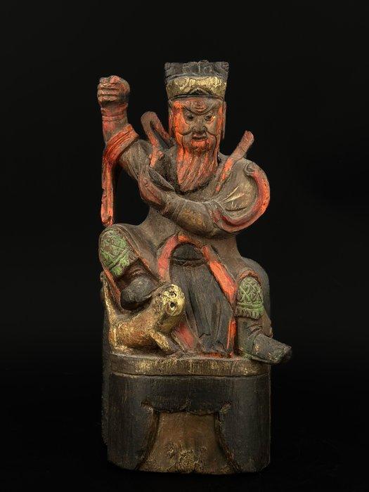 Zhao Gongming - 18th c. - Hout - China - Qing Dynastie, Antiek en Kunst, Antiek | Overige Antiek