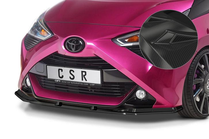 Cup spoilerlip met ABE voor Toyota Aygo 2 Facelift CSL548-C, Auto-onderdelen, Carrosserie, Nieuw, Verzenden