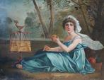 Scuola francese (XIX), da Pierre Prudhon - La Parca Lachesi, Antiquités & Art
