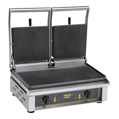 Contactgrill Majestic (gegroefd/gegroefd) | 4kW | Met, Zakelijke goederen, Horeca | Keukenapparatuur, Nieuw in verpakking, Verzenden
