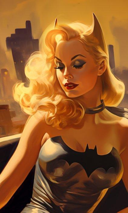 David Law (1967) / L.A French (1992) - Batgirl, Antiek en Kunst, Kunst | Designobjecten