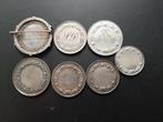 Frankrijk. Lot de 7 médailles de mariage en argent