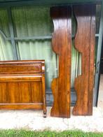 Bed - Walnoot, Wortelnotenhout, Antiek en Kunst