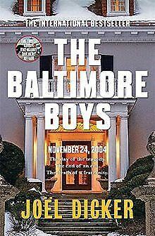 The Baltimore Boys  Dicker, Joel  Book, Boeken, Overige Boeken, Zo goed als nieuw, Verzenden