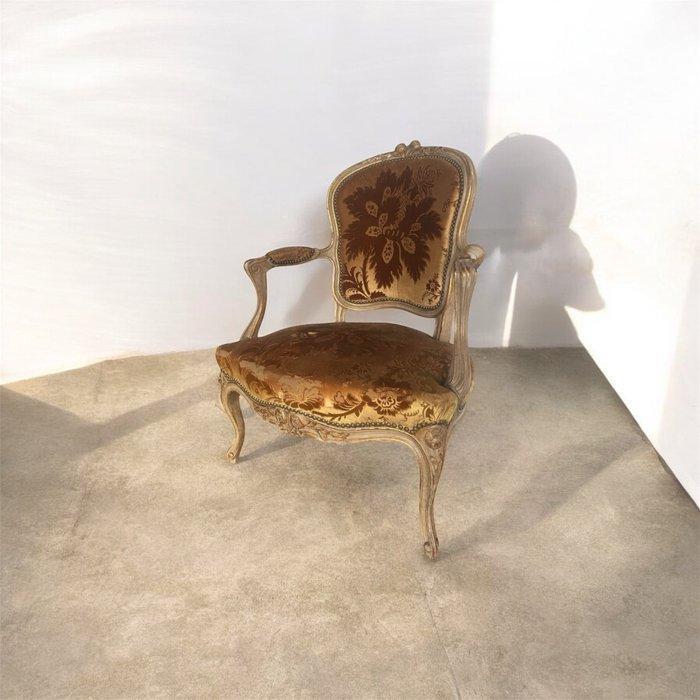 Fauteuil - Hout - Antieke stoel 2, Antiek en Kunst, Curiosa en Brocante
