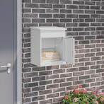 vidaXL Pakket Inwerpkoker Wit 44 x 35 x 59 cm Staal, Verzenden, Nieuw