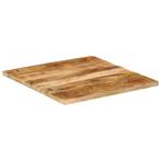 vidaXL Tafelblad 25-27 mm 70x70 cm massief mangohout
