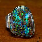 Hoge kwaliteit natuurlijke Boulder Opal 925 zilveren en