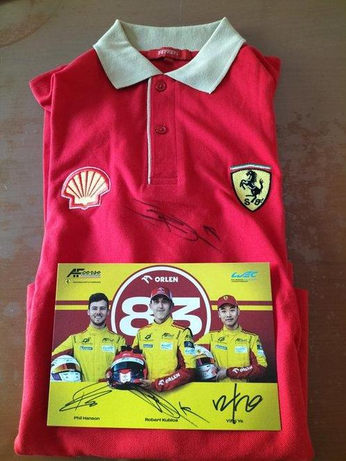 Ferrari - 24 uur Le Mans - Robert Kubica - 2025 - Jas, Verzamelen, Automerken, Motoren en Formule 1