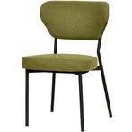 Stoel | DUKO | Stof/Metaal | Groen | Zwarte Frame | Indoor, Zakelijke goederen, Verzenden, Nieuw in verpakking