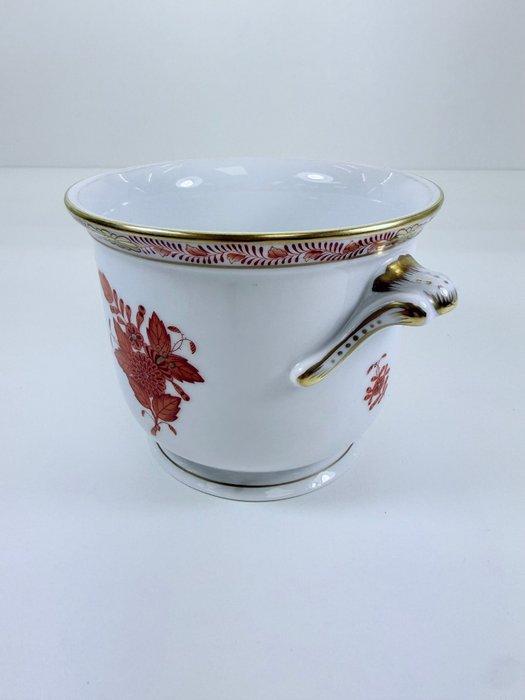 Herend - Bloempot - Porselein - Apponyi-sinaasappel, Antiek en Kunst, Antiek | Glaswerk en Kristal