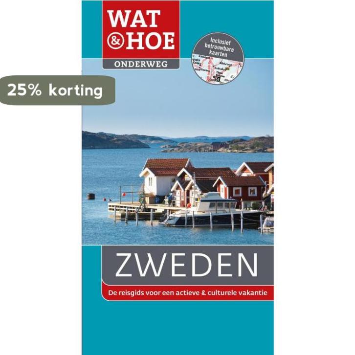 Zweden / Wat en Hoe Onderweg 9789021561318, Boeken, Reisgidsen, Gelezen, Verzenden