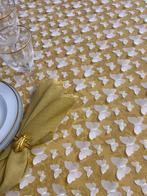 san leucio - nappe élégante en tulle avec des papillons 3D